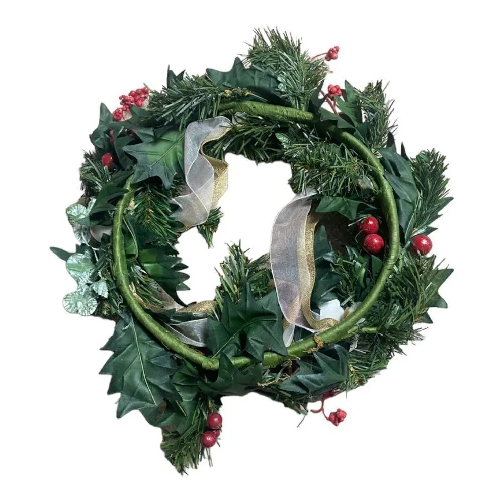 Vintage Holiday Wreath